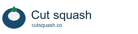 Cut squash